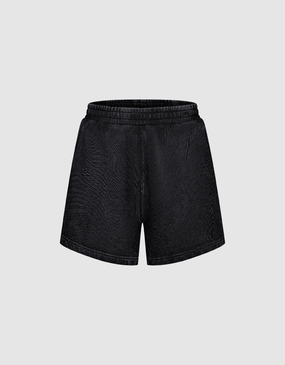 Elastic Waist Loose Shorts