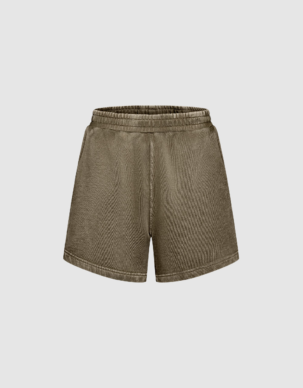 Elastic Waist Loose Shorts