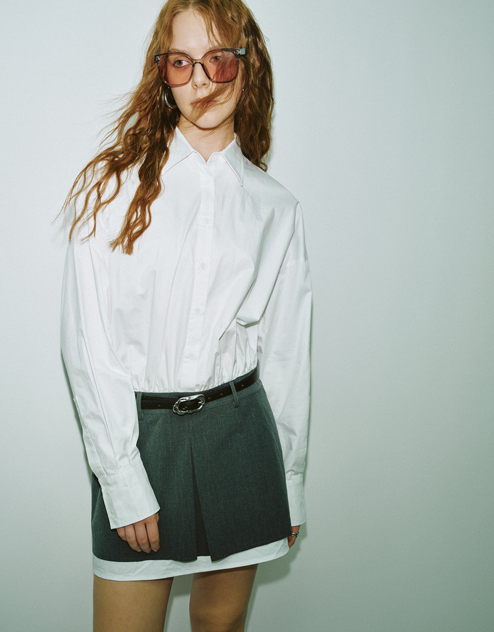 Skater Loose Shirt Dress – FancyAdd