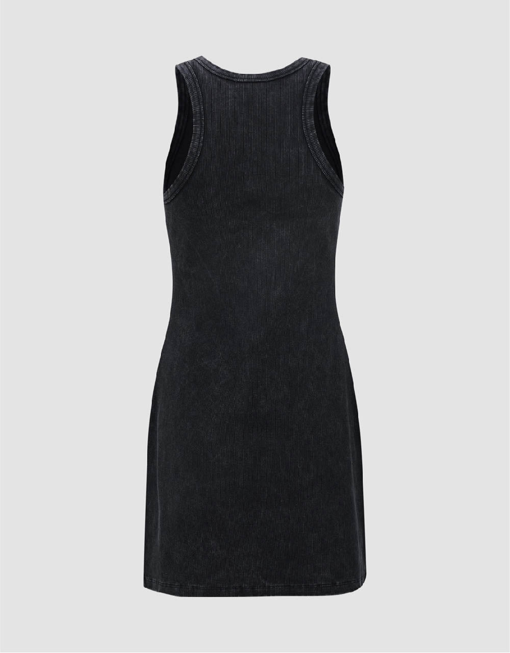 Sleeveless Crew Neck Skinny Knitted Dress