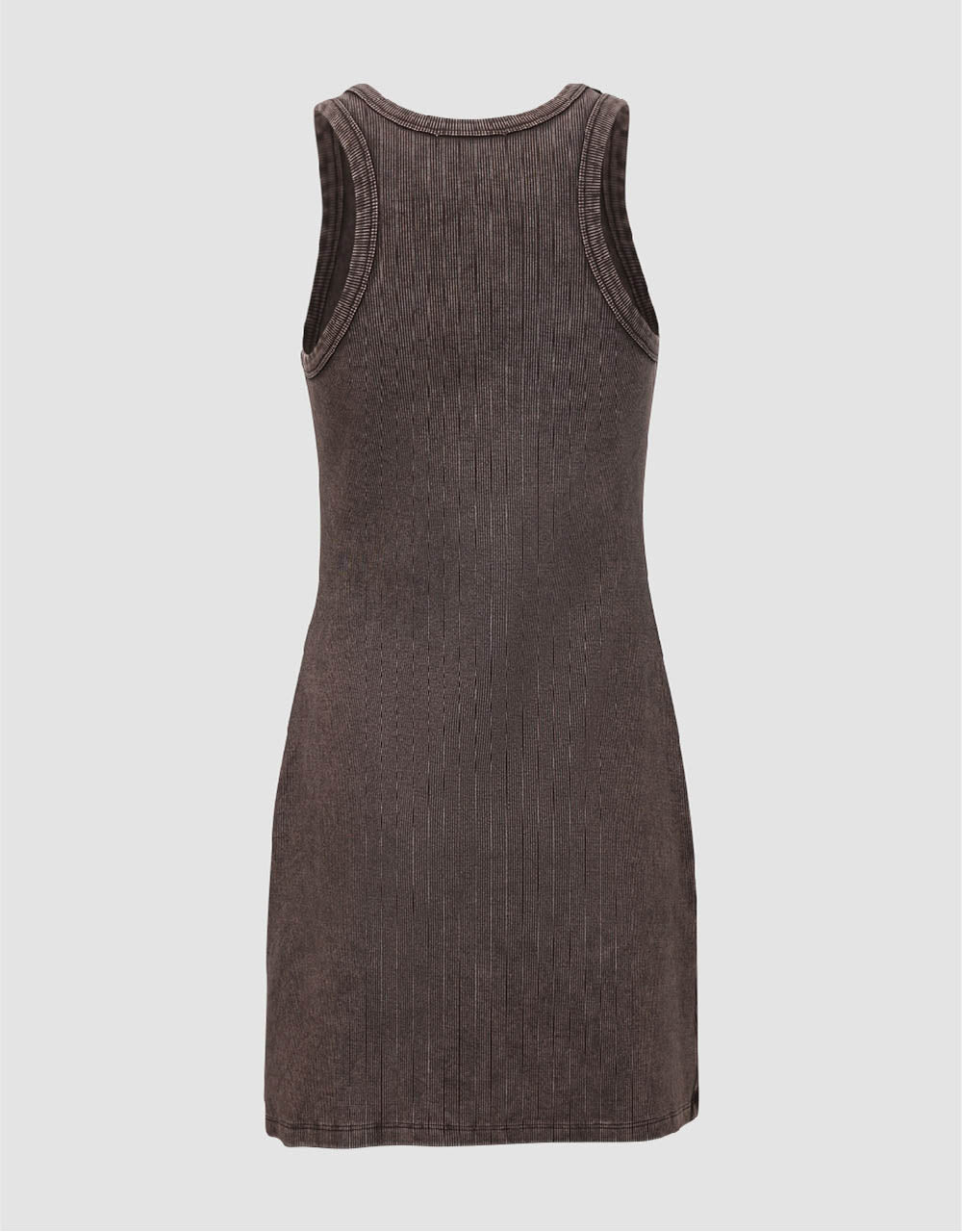 Sleeveless Crew Neck Skinny Knitted Dress