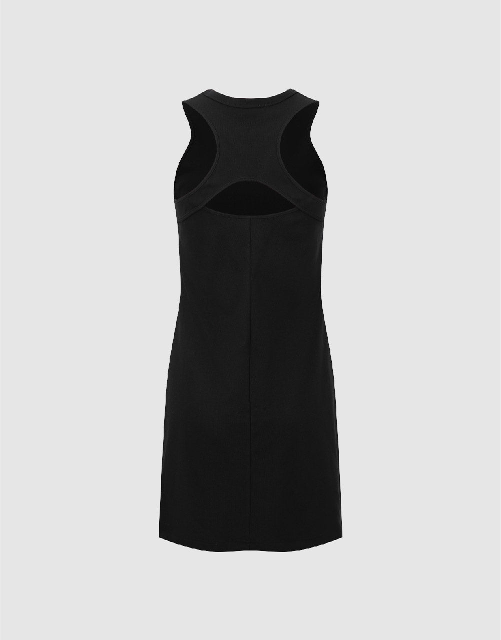 Sleeveless Crew Neck A-Line Dress