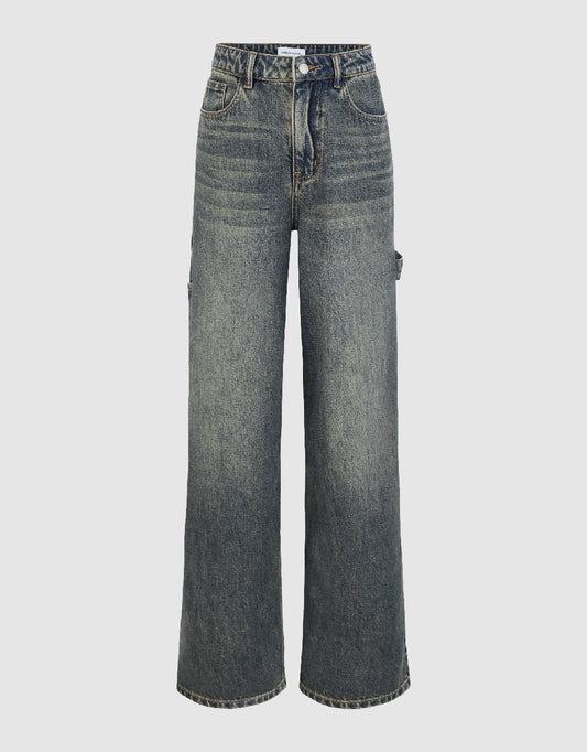 Wide-Leg Jeans