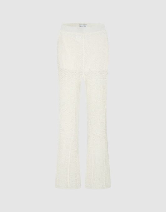 Flare Knitted Pants