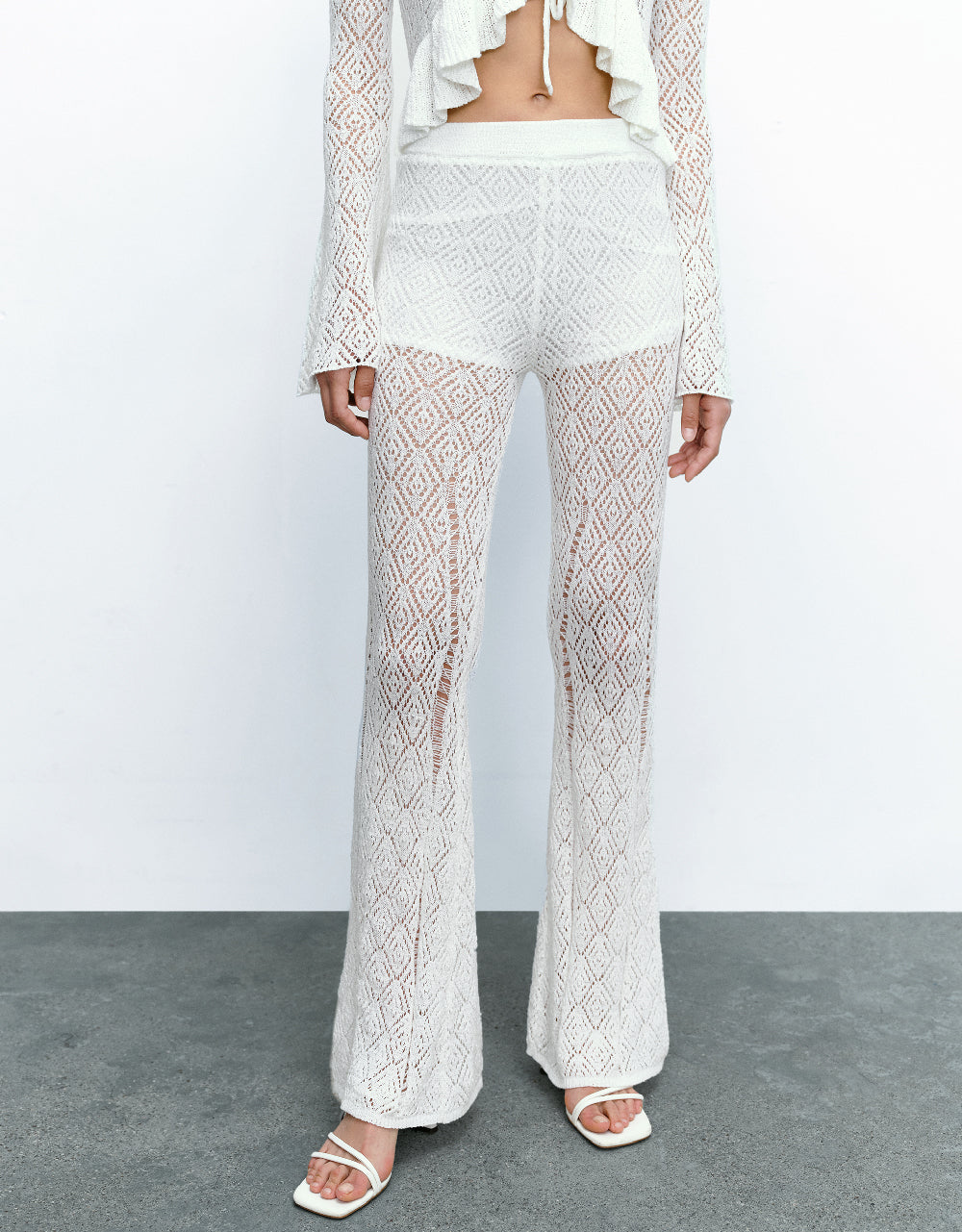 Flare Knitted Pants