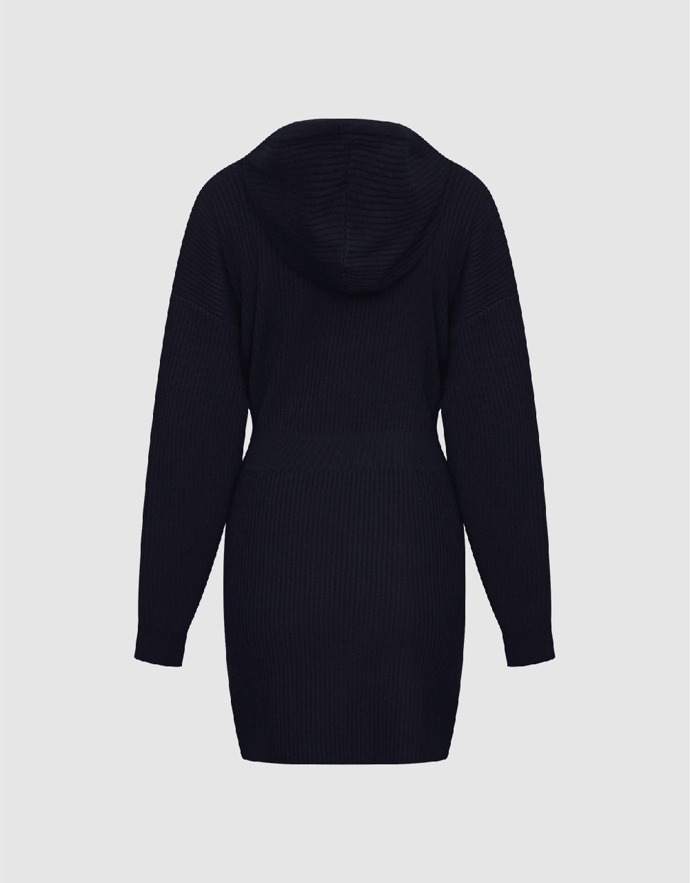 Hooded Knitted Dress