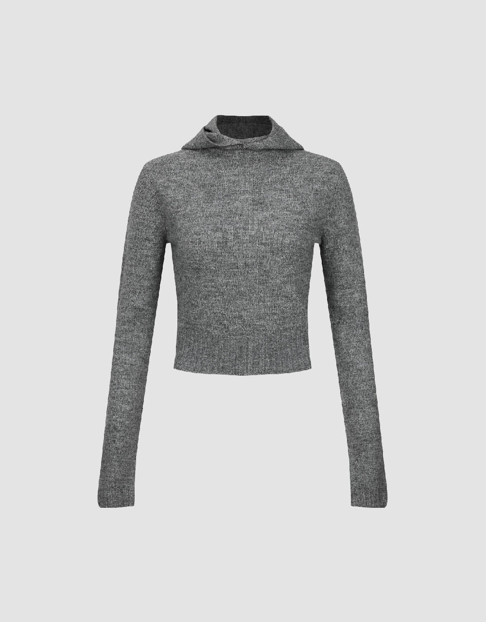 Hooded Knitted T-Shirt