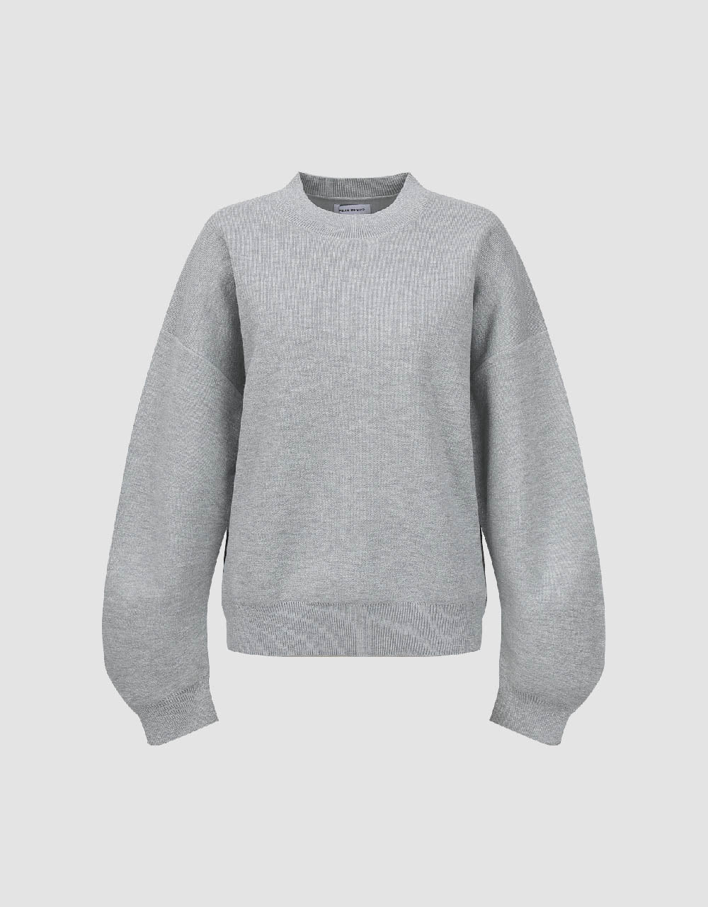 Crew Neck Knitted T-Shirt