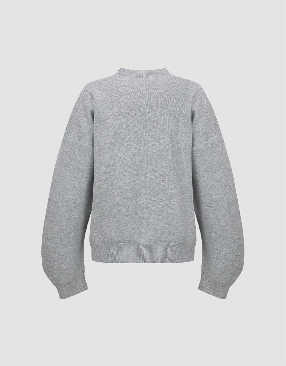 Crew Neck Knitted T-Shirt