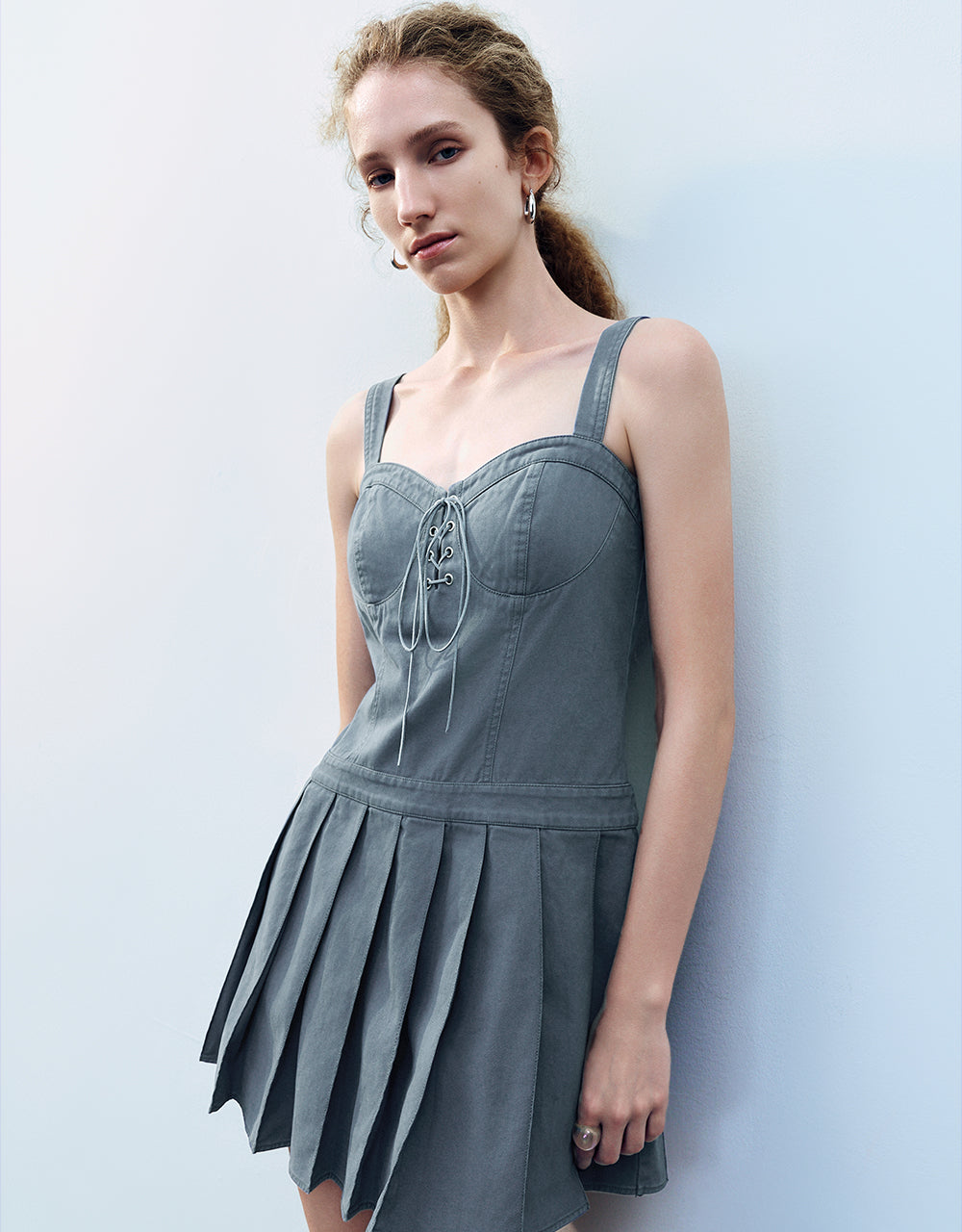 Sleeveless A-Line Dress