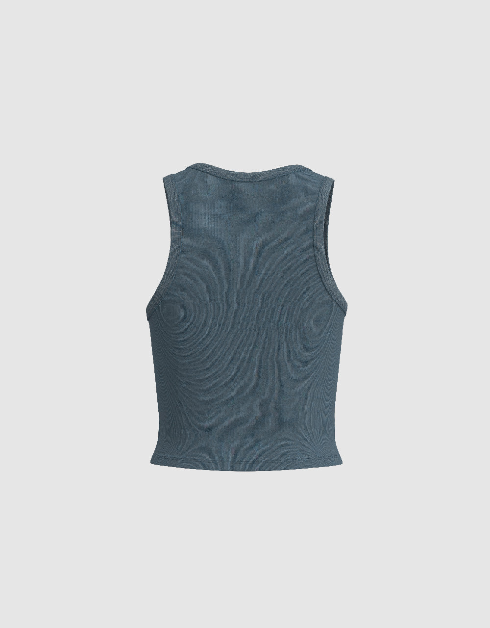 Crew Neck Knitted Tank Top