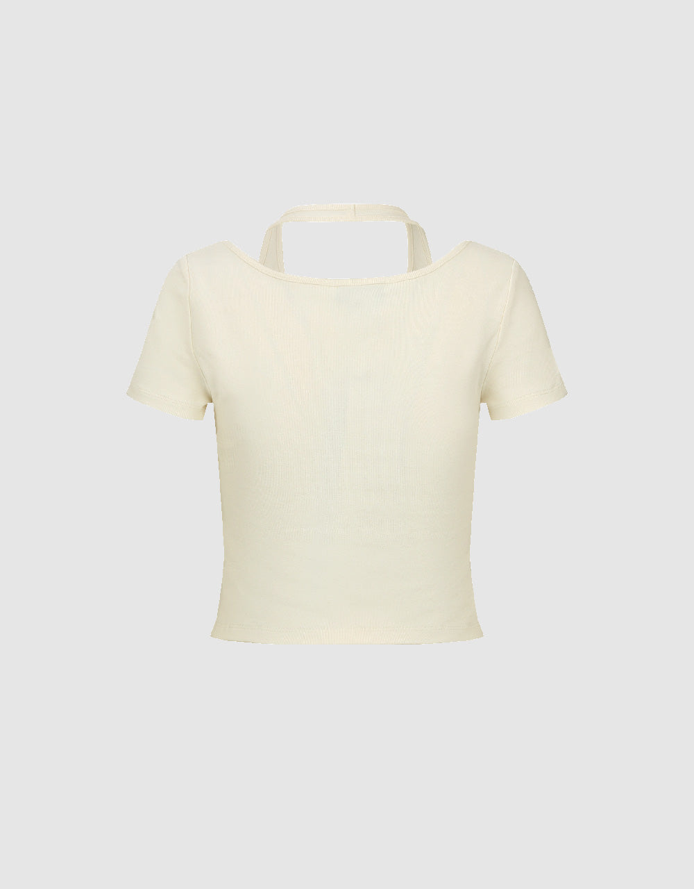 Halter Neck 2 In 1 T-Shirt