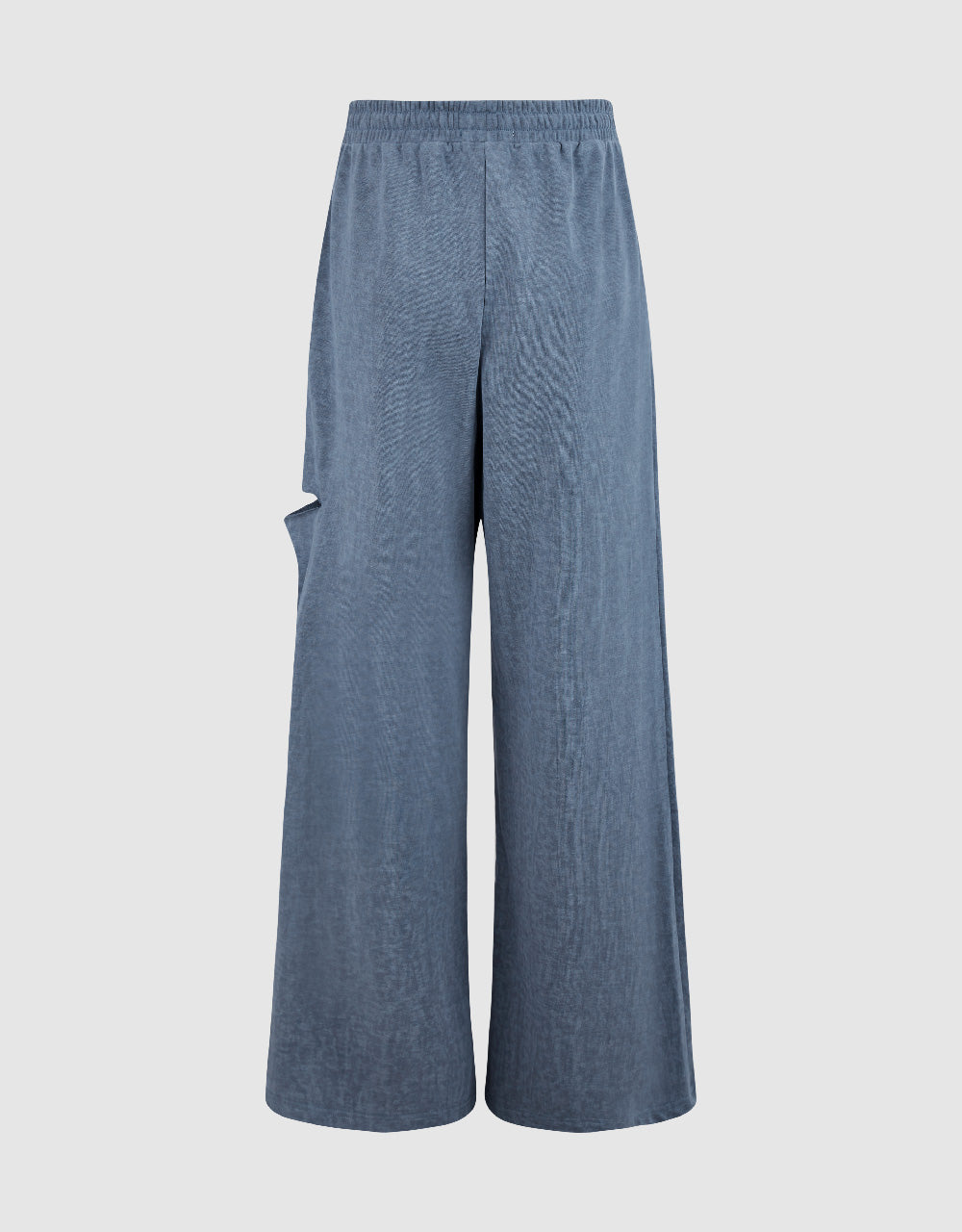 Drawstring Waist Straight Pants