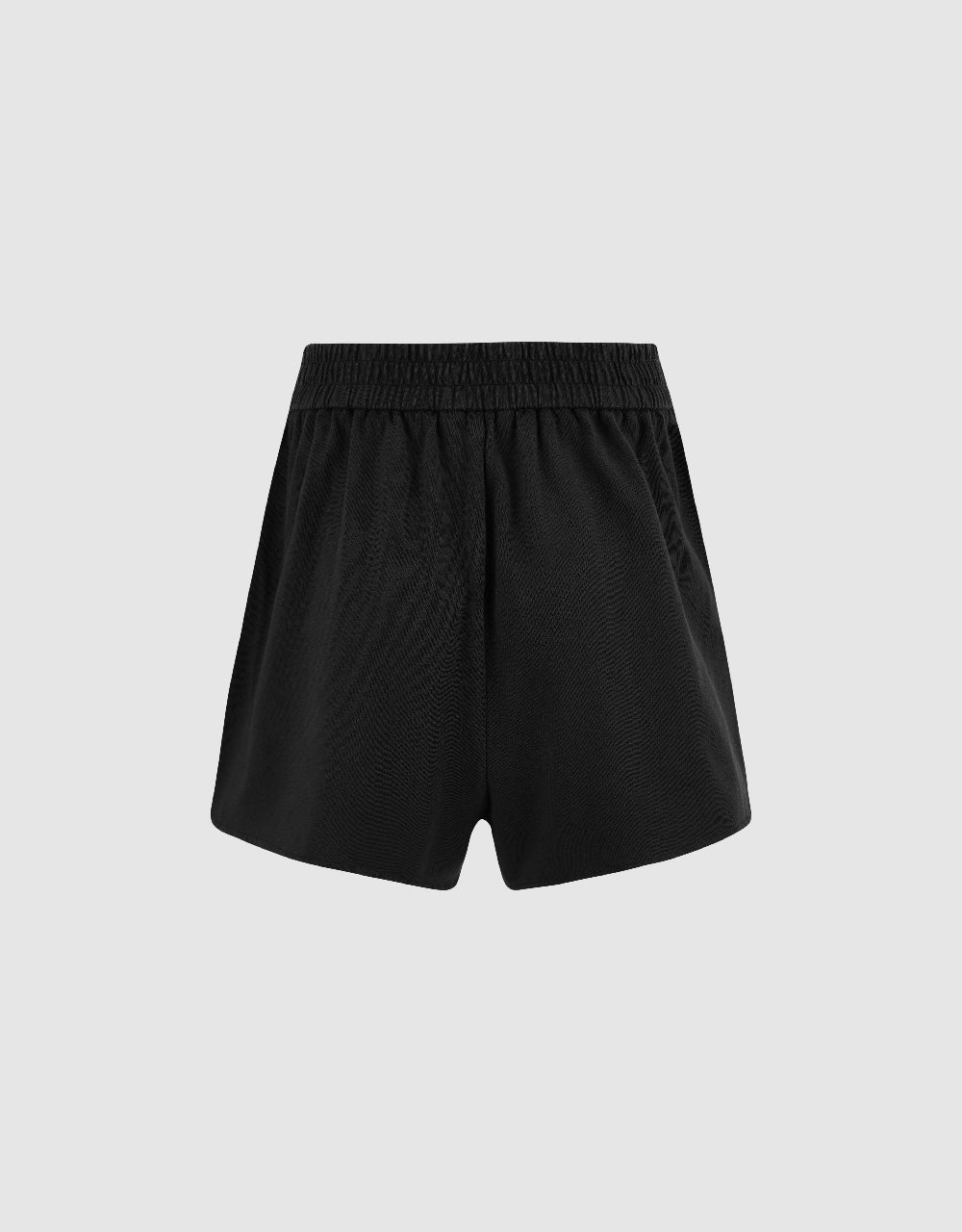 Drawstring Waist Loose Shorts