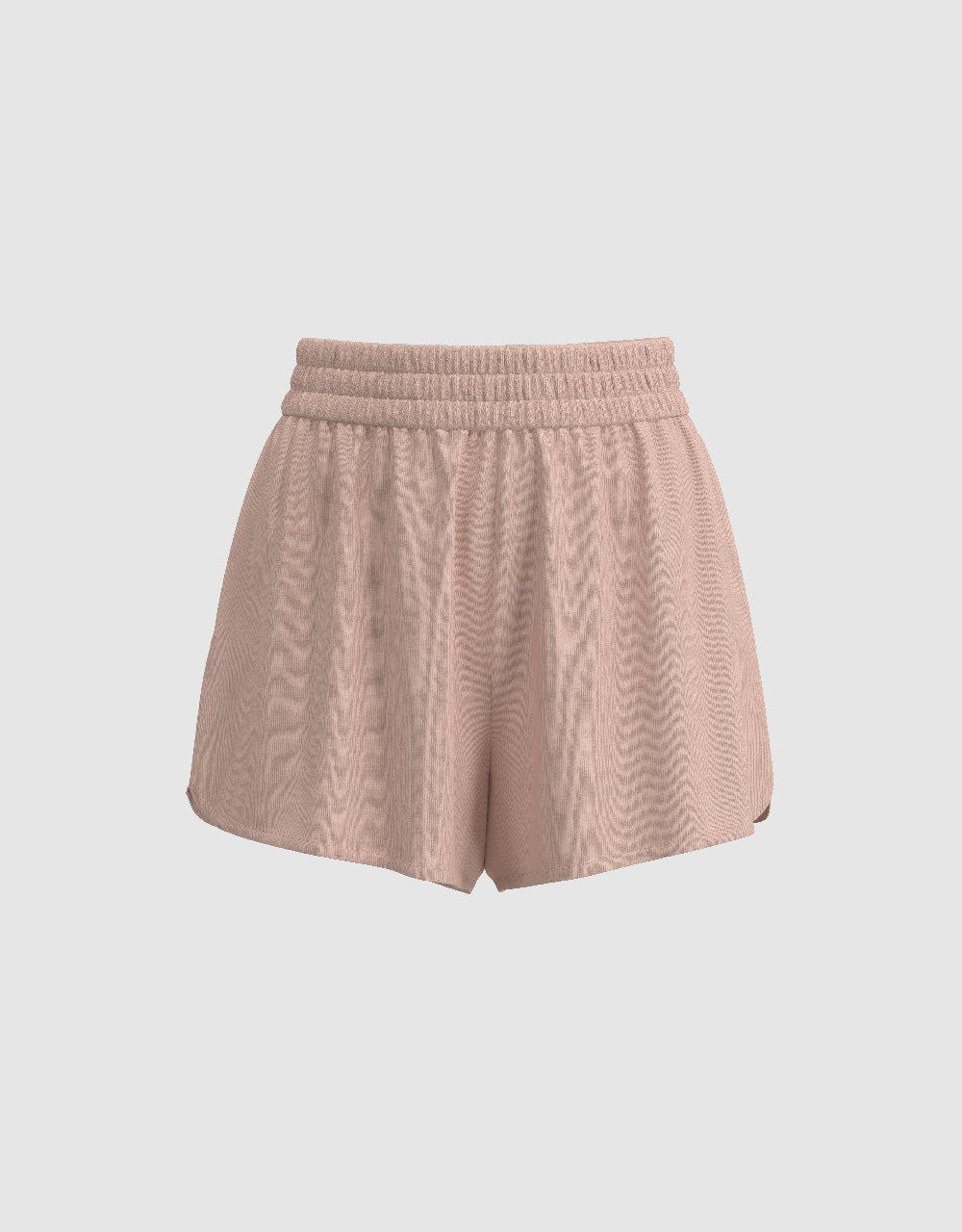 Drawstring Waist Loose Shorts