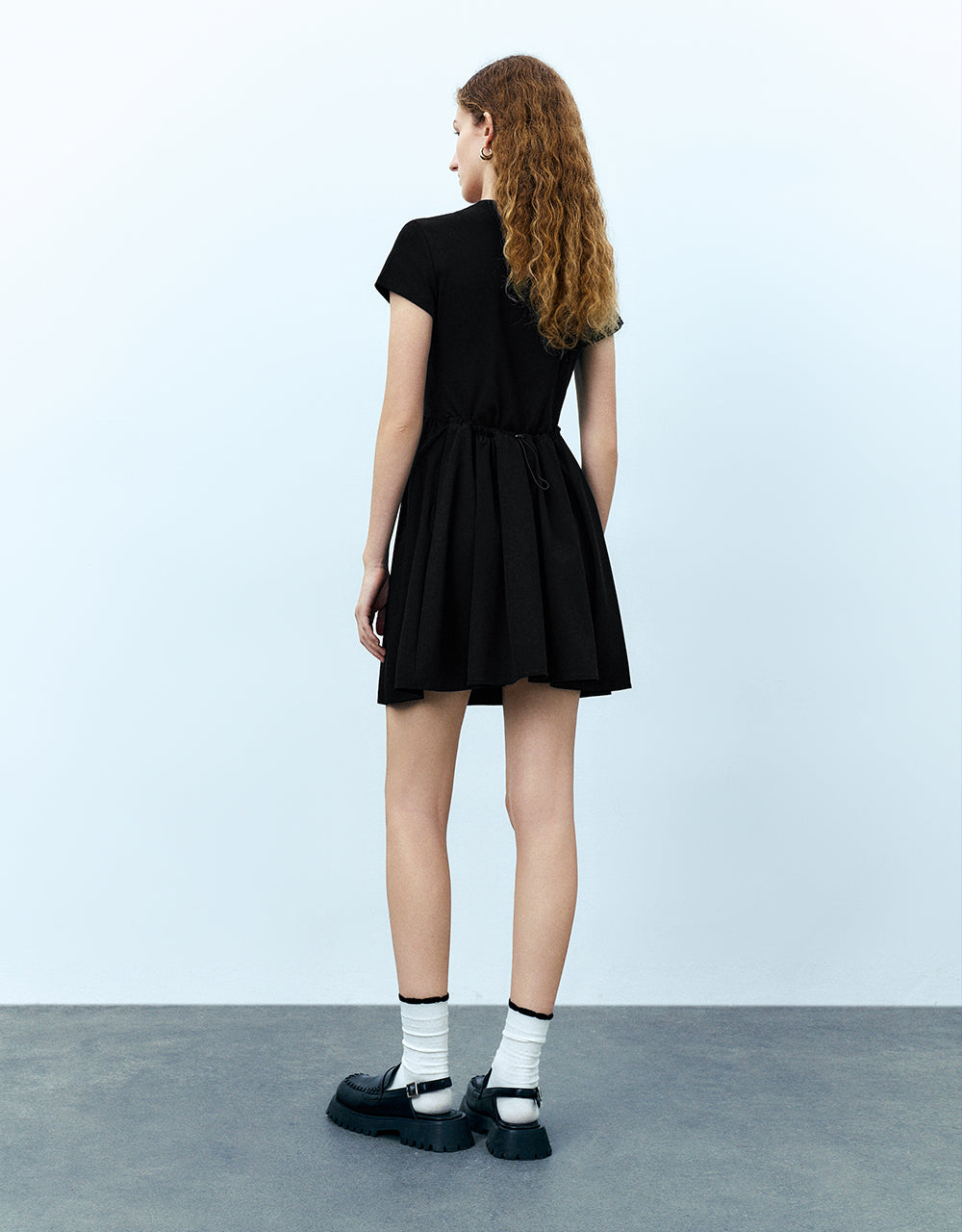 Crew Neck A-Line Dress