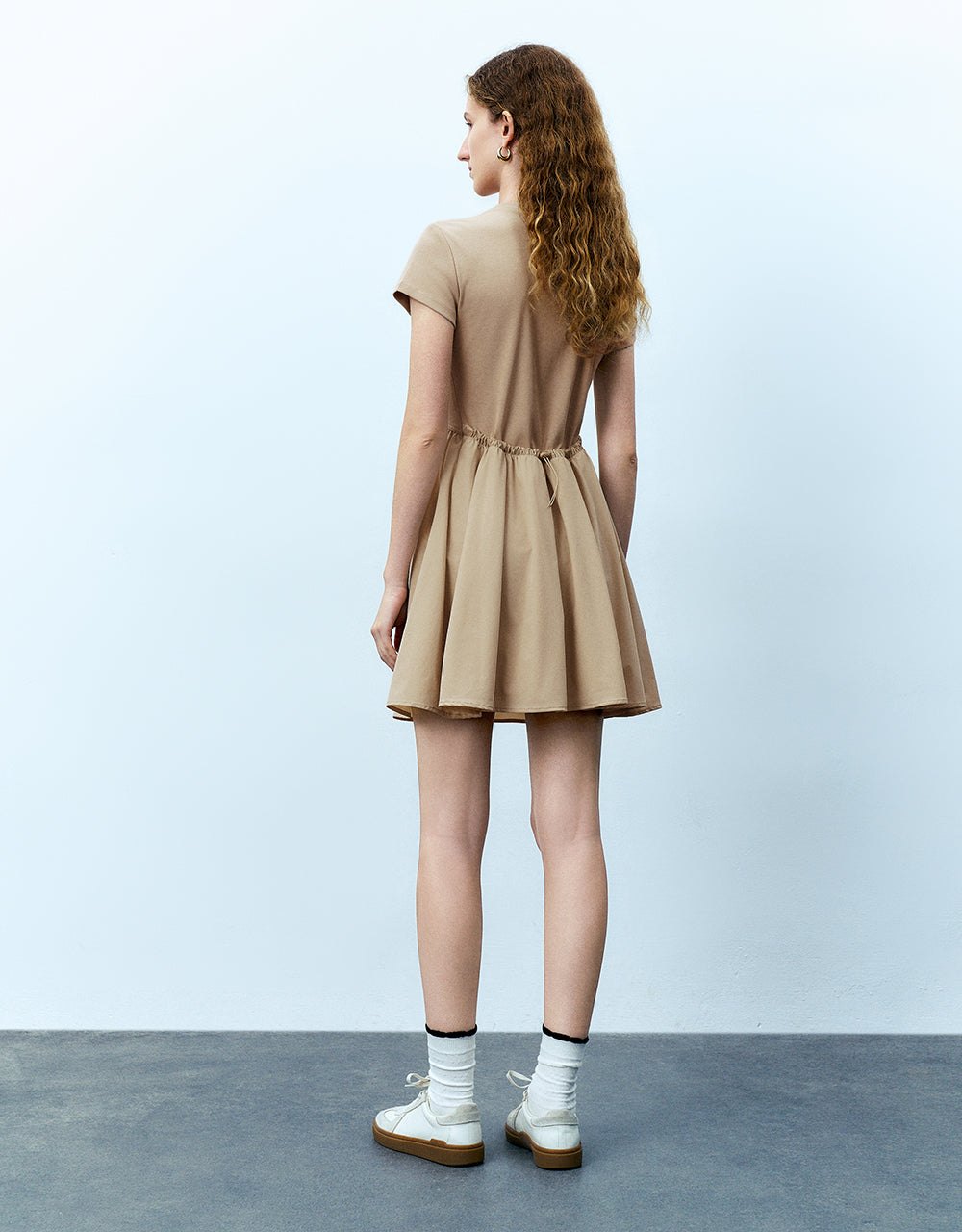 Crew Neck A-Line Dress