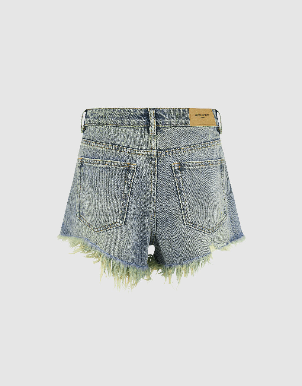 Raw Hem Denim Shorts