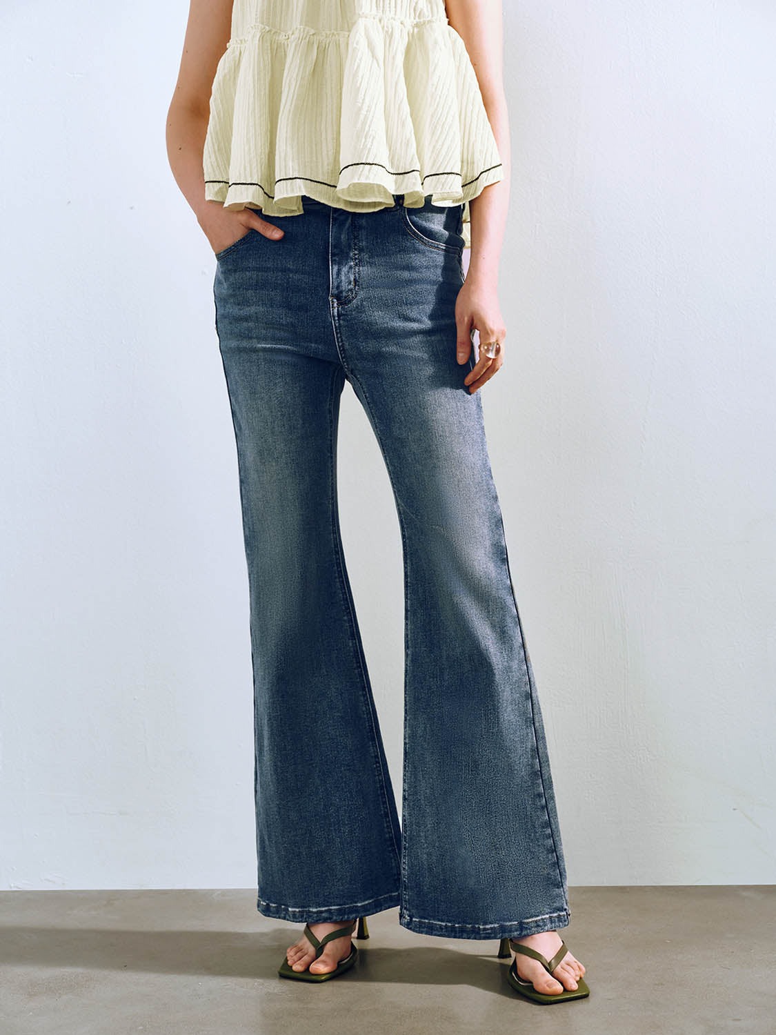 Skinny Flare Jeans