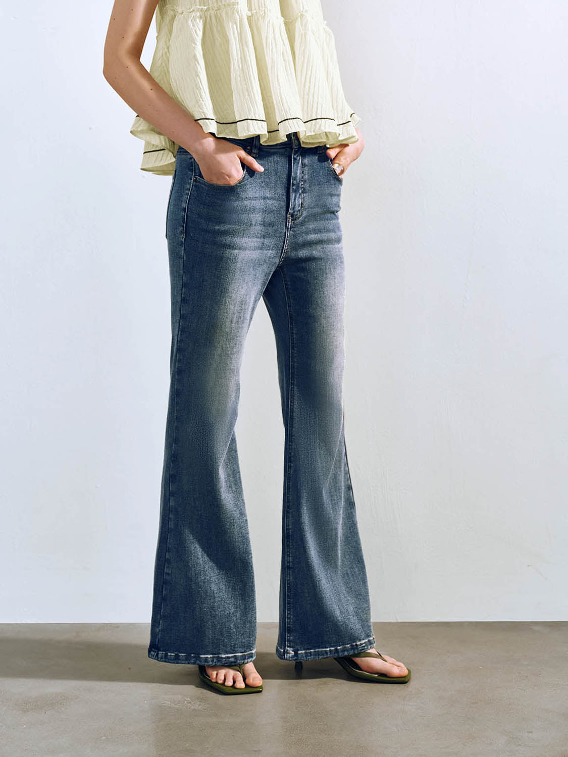 Skinny Flare Jeans