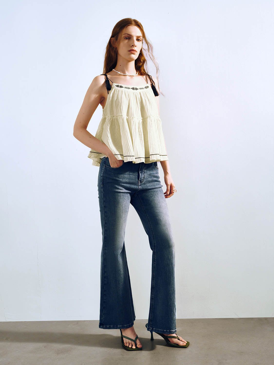 Skinny Flare Jeans