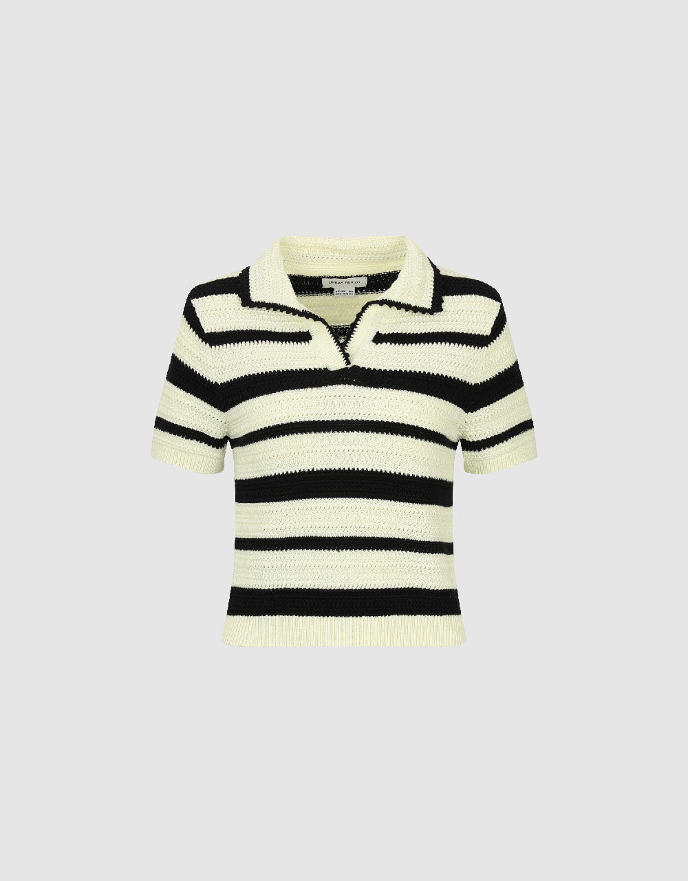 Striped Knitted T-Shirt