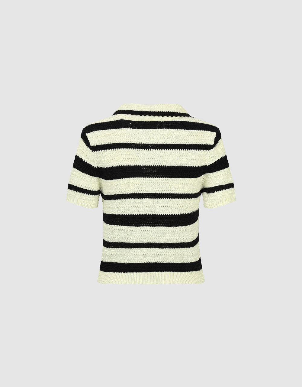 Striped Knitted T-Shirt