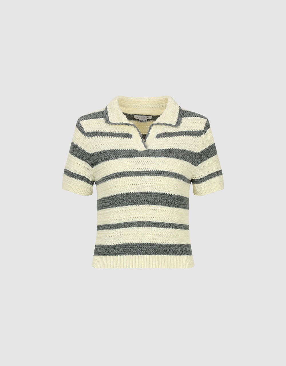 Striped Knitted T-Shirt