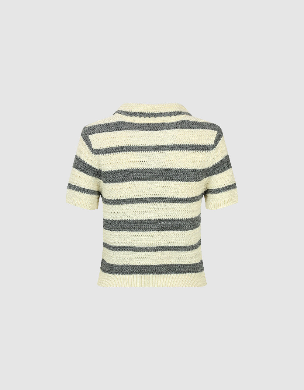 Striped Knitted T-Shirt