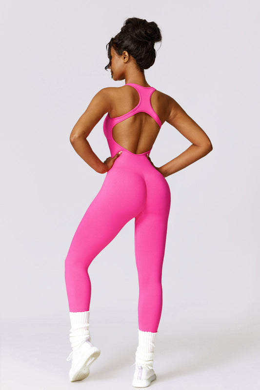 Valerie Jumpsuit - Magenta