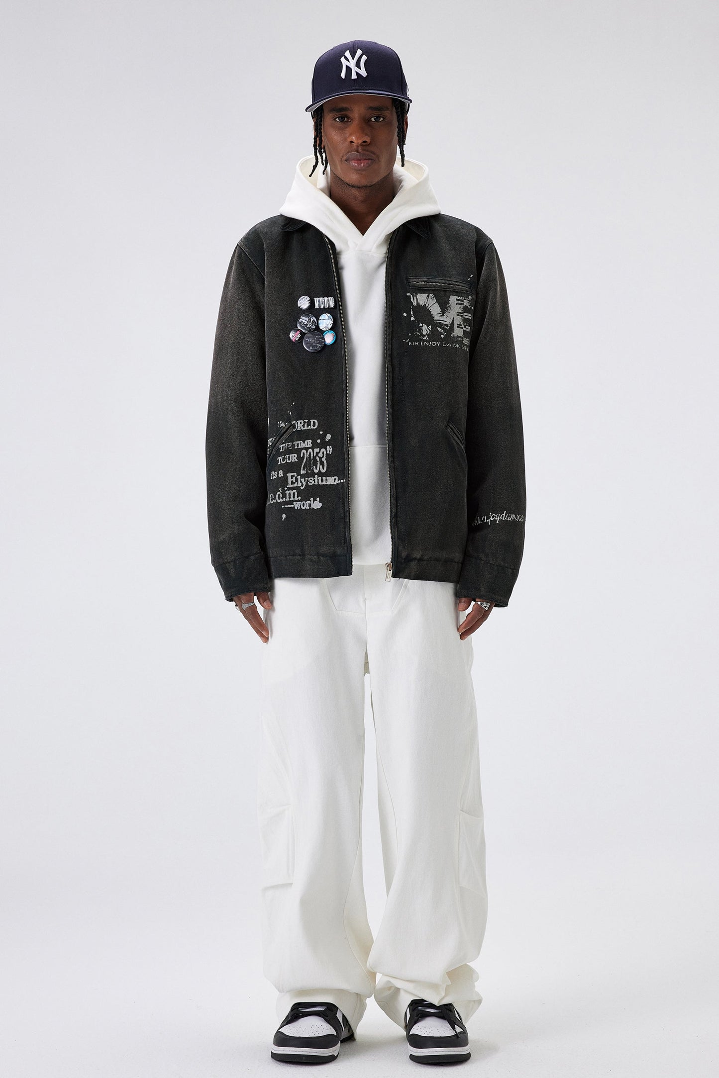 MEDM 워시드 워크웨어 재킷