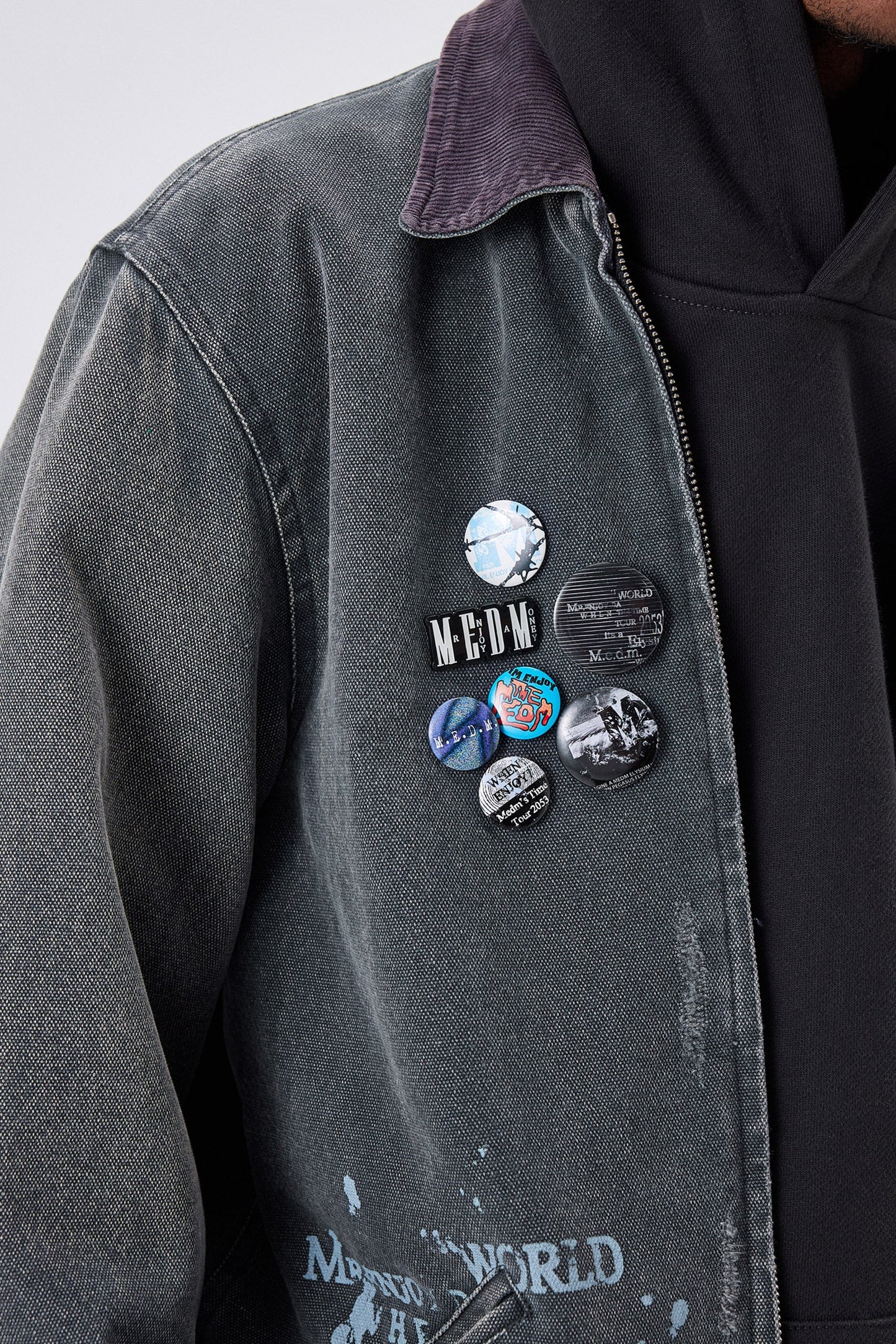 MEDM 워시드 워크웨어 재킷