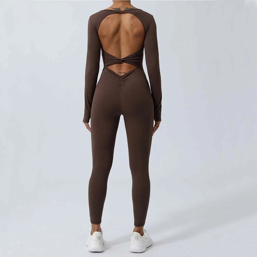 Super Sculpt Knot Back Jumpsuit