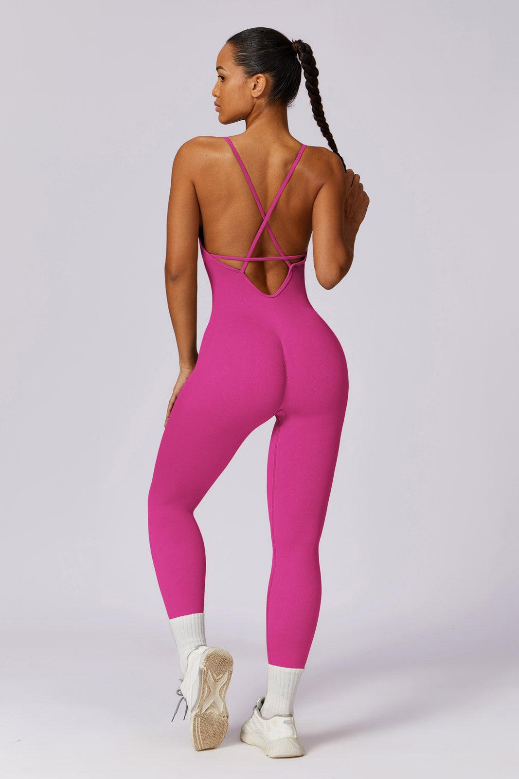 Alessia Jumpsuit - Magenta