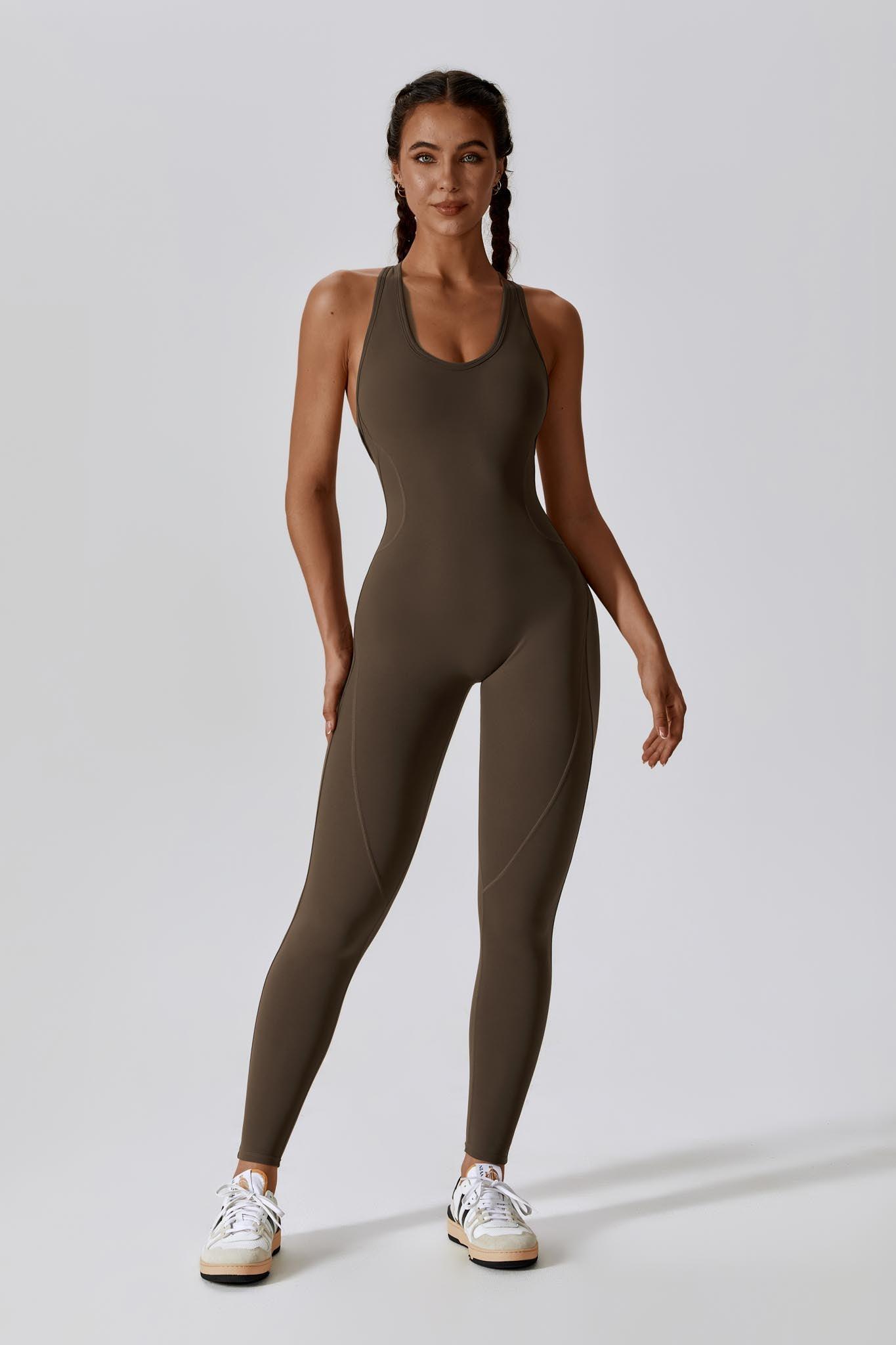 Amelia Jumpsuit - Nude