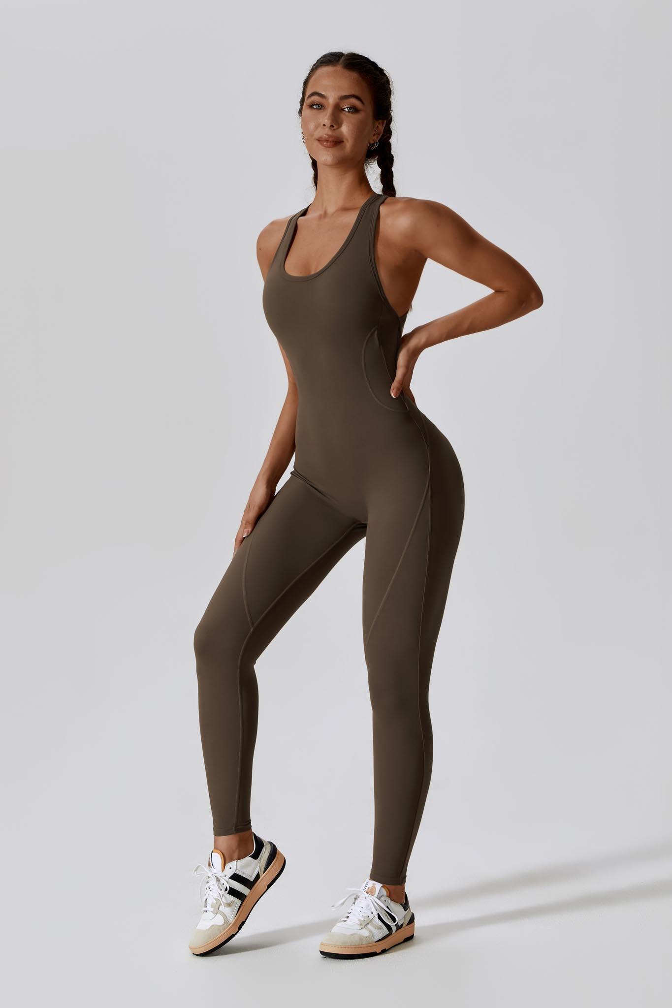 Amelia Jumpsuit - Nude