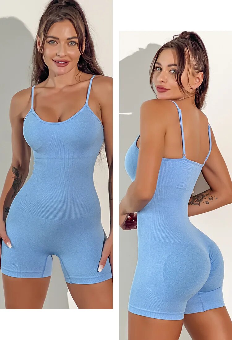 Viral Strap Seamless Romper