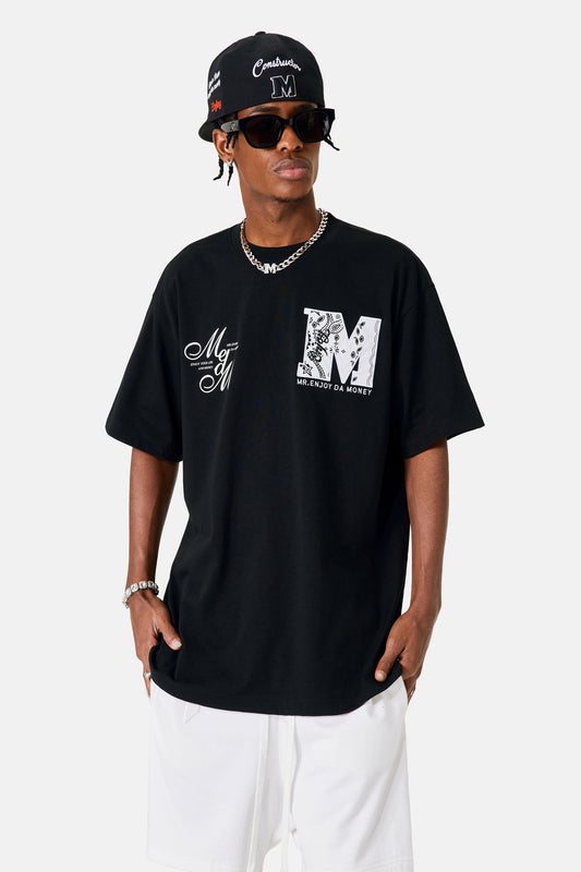 MEDM 캐슈 로고 티셔츠 