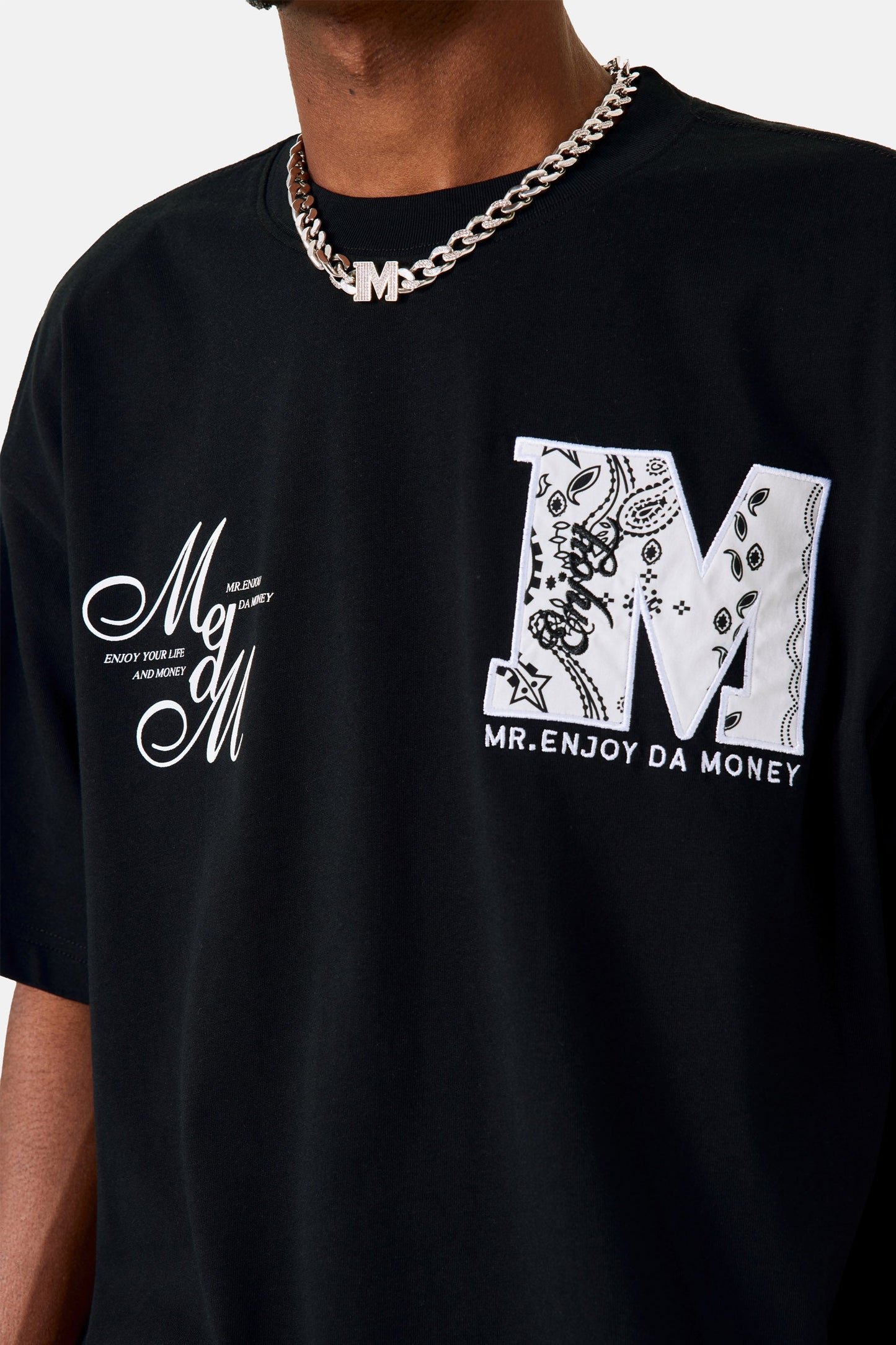 MEDM 캐슈 로고 티셔츠 