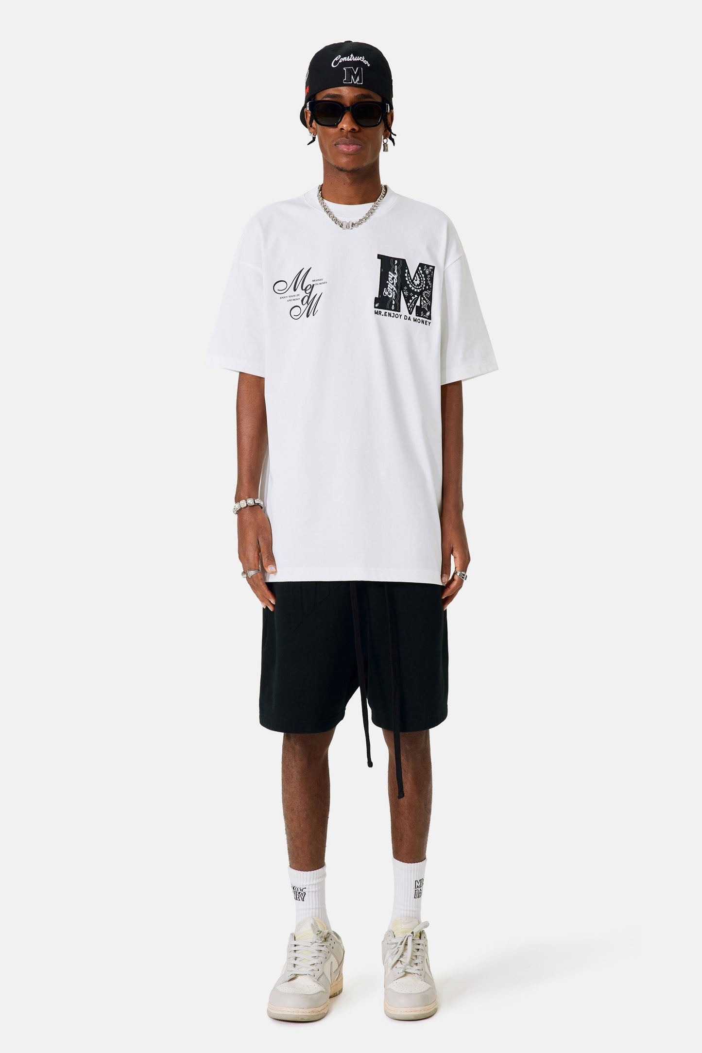 MEDM 캐슈 로고 티셔츠 