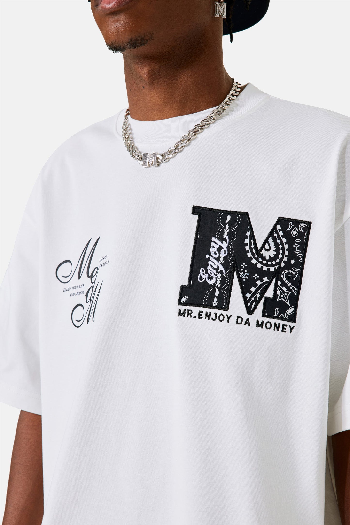 MEDM 캐슈 로고 티셔츠 