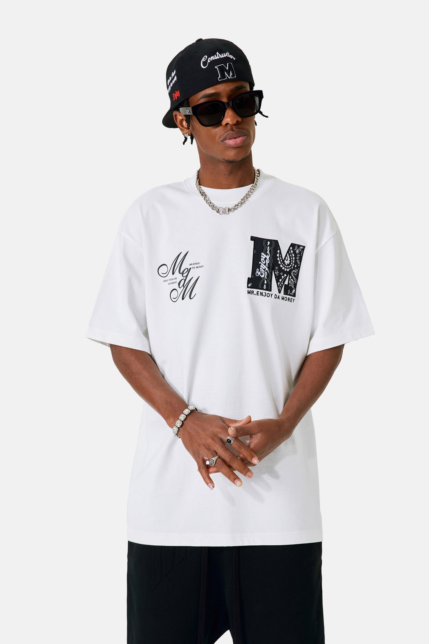 MEDM 캐슈 로고 티셔츠 