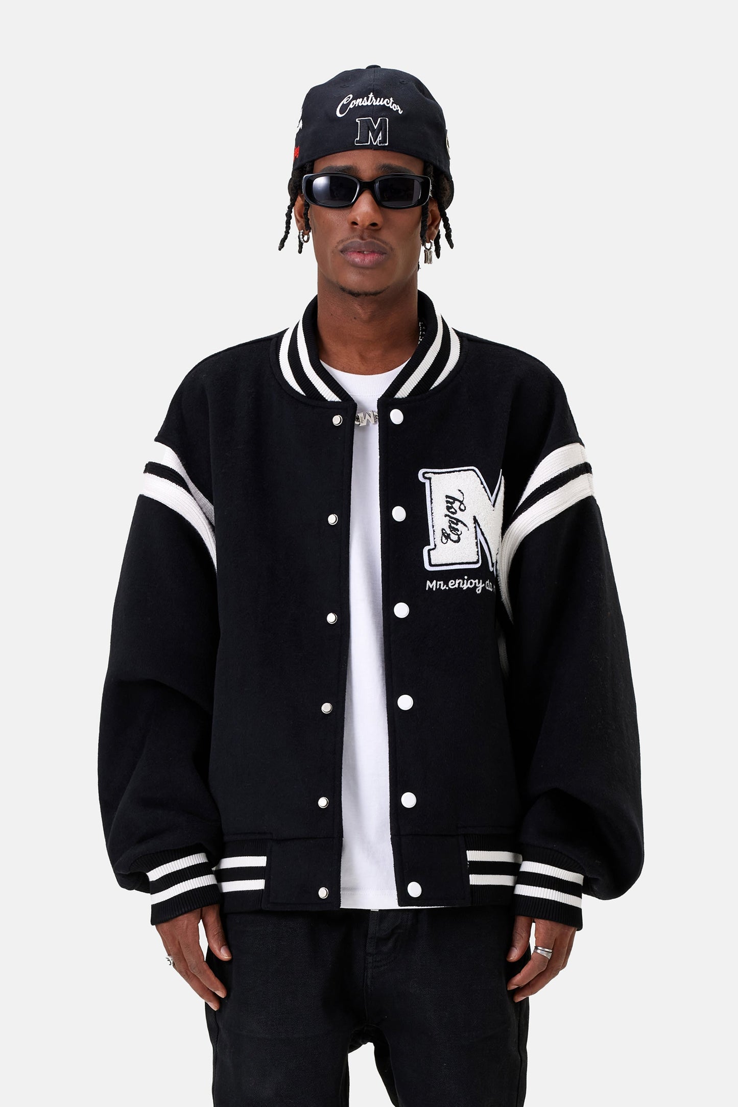 MEDM 클래식 바시티 재킷