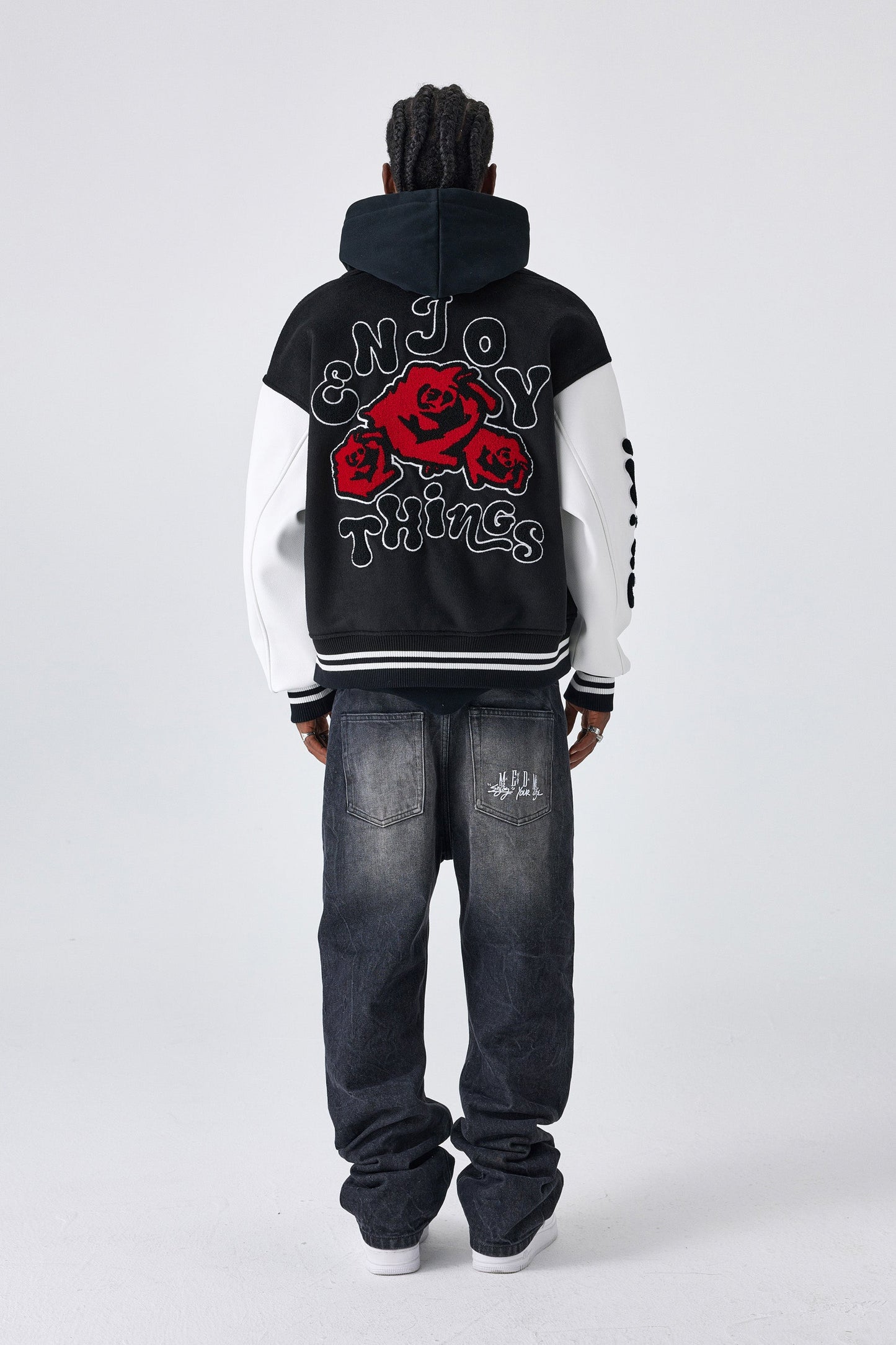 MEDM 로고 바시티 재킷