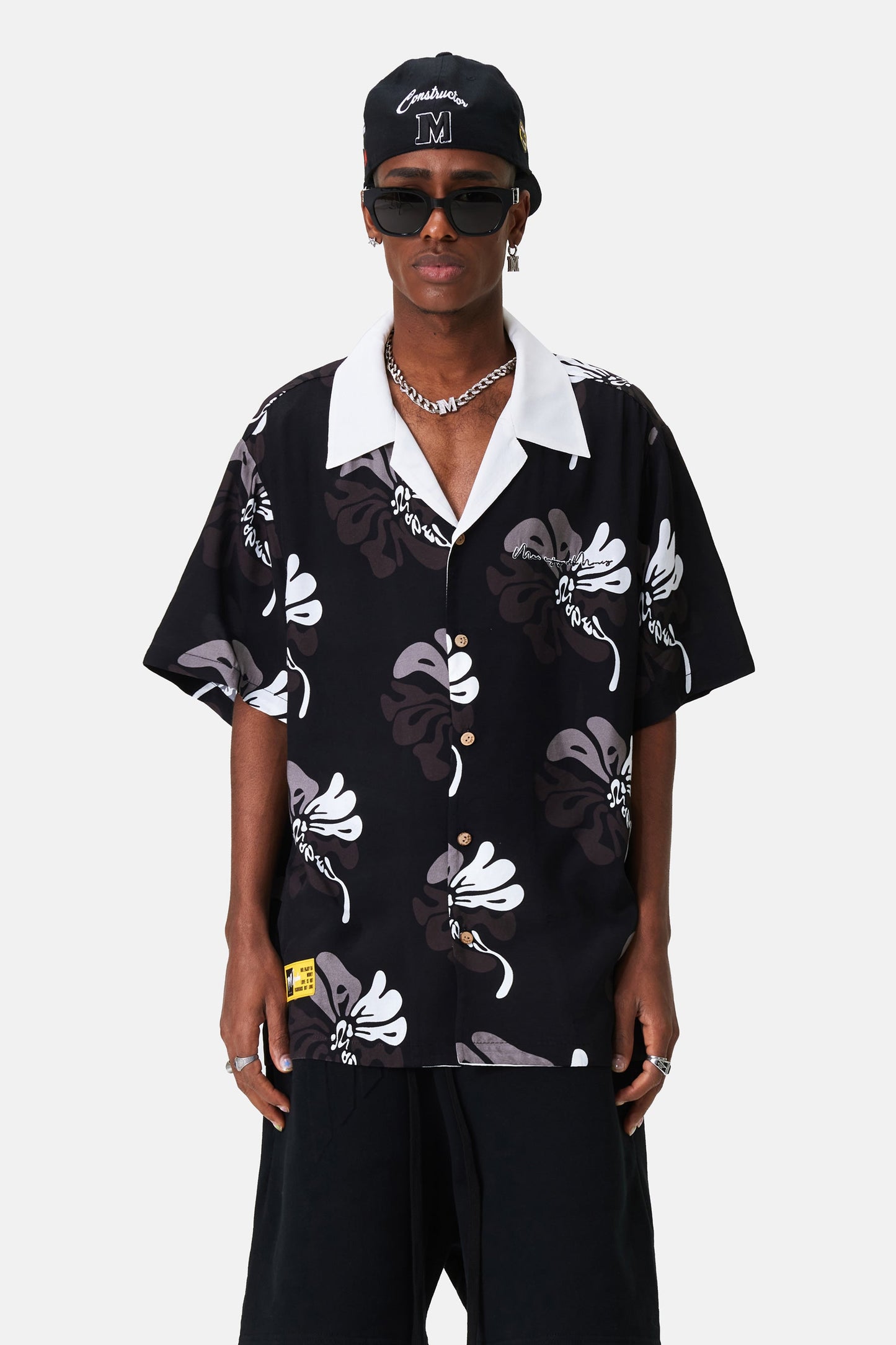 MEDM 플로럴 셔츠