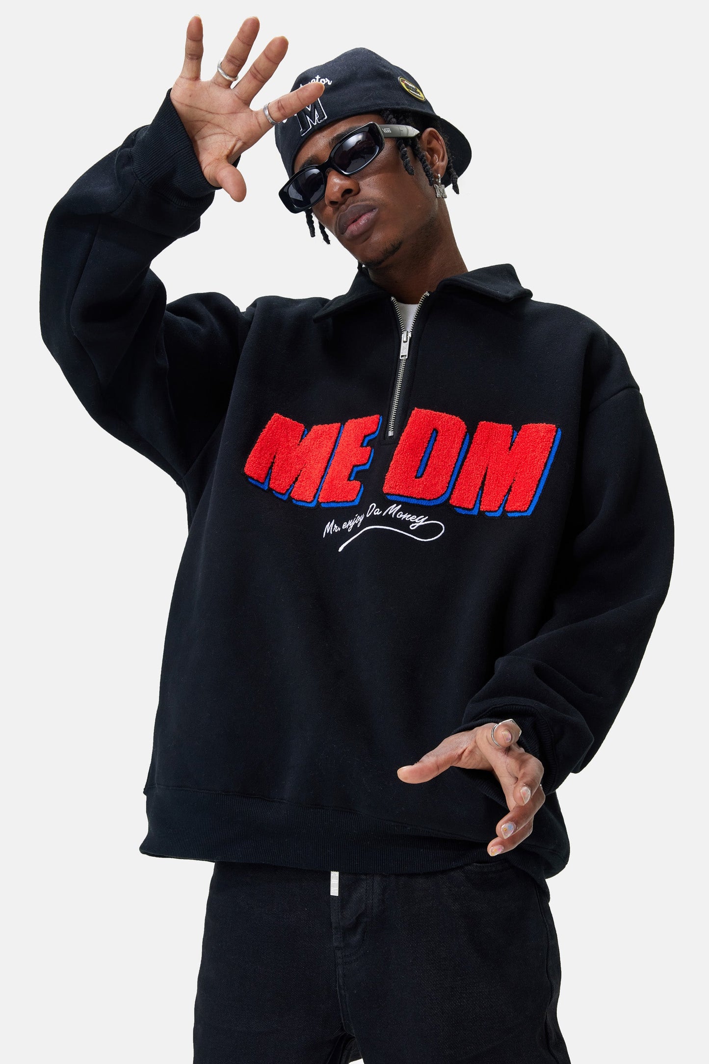 MEDM 하프 지퍼 폴로