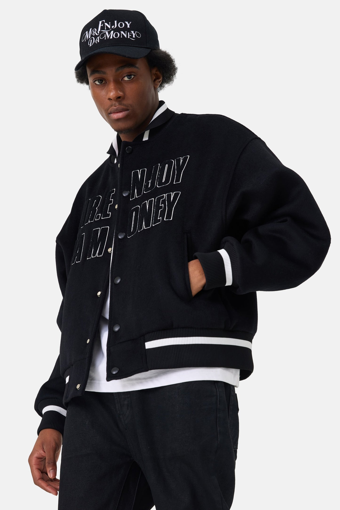 MEDM 바시티 재킷