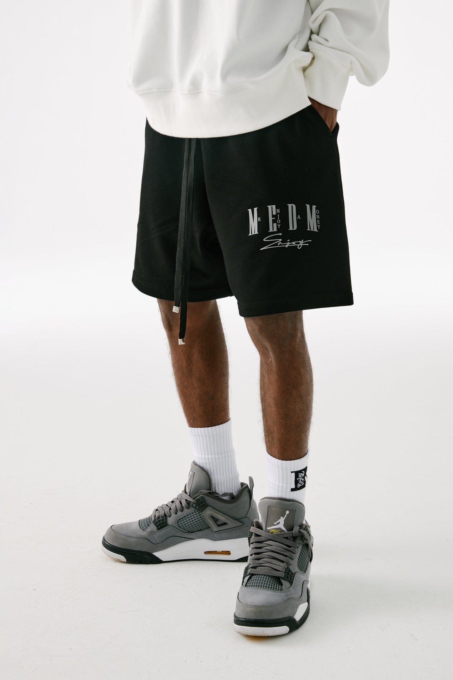 MEDM 드로스트링 쇼츠