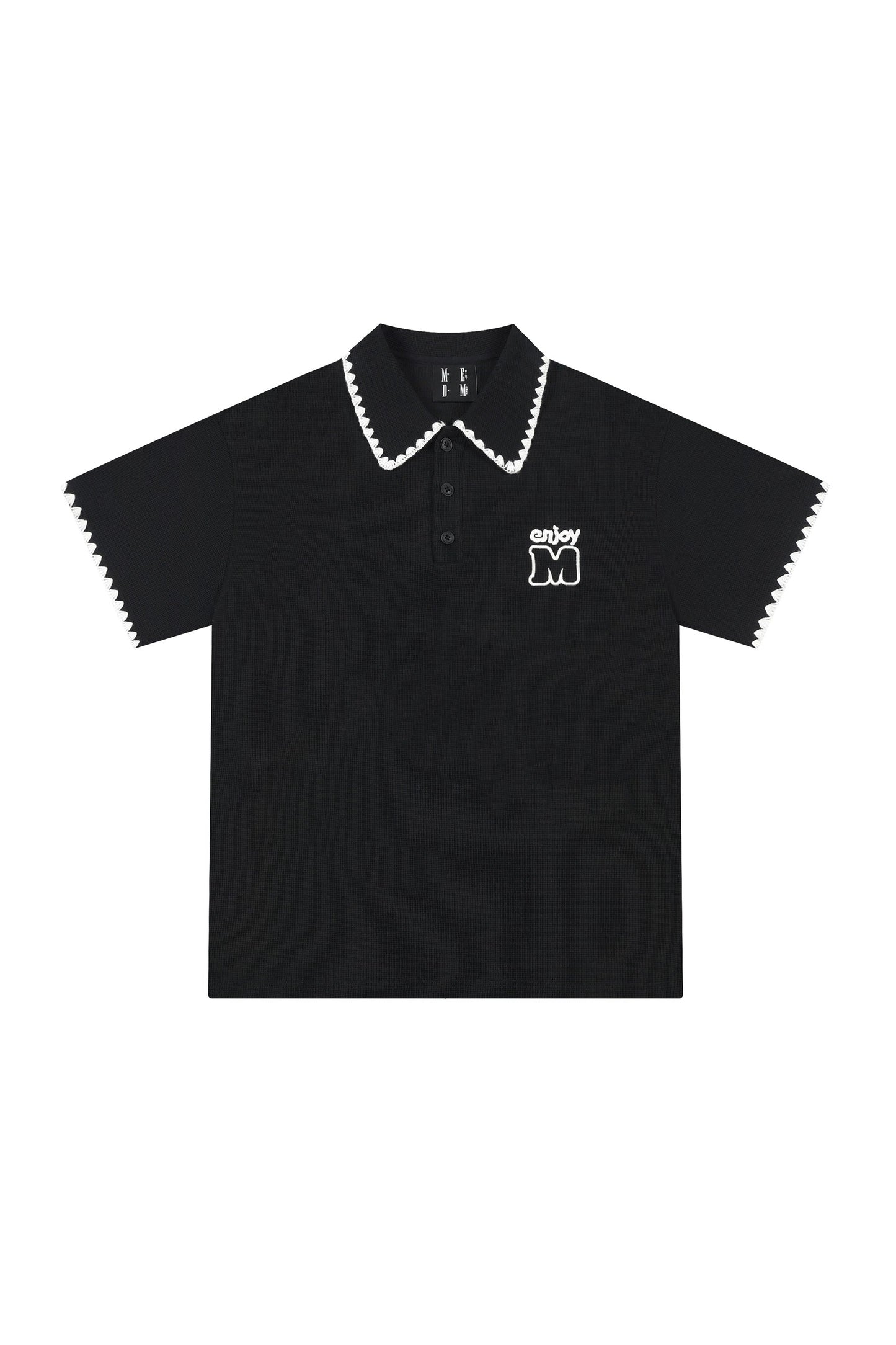 MEDM 와플 폴로 셔츠