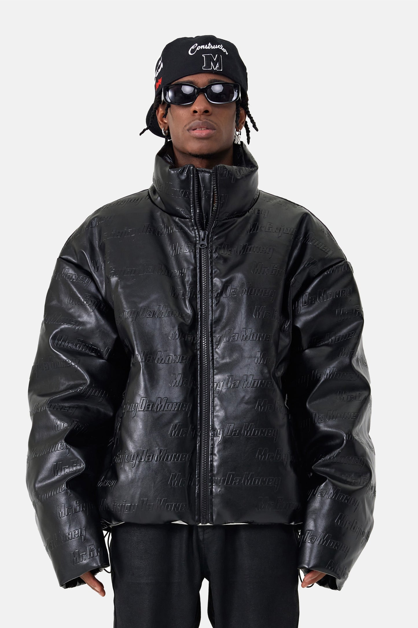 MEDM 로고 다운 재킷. 